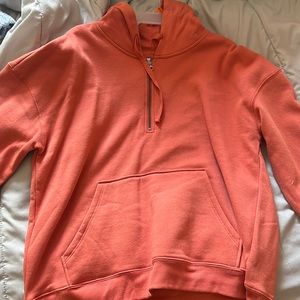 Orange Zip up Jacket
